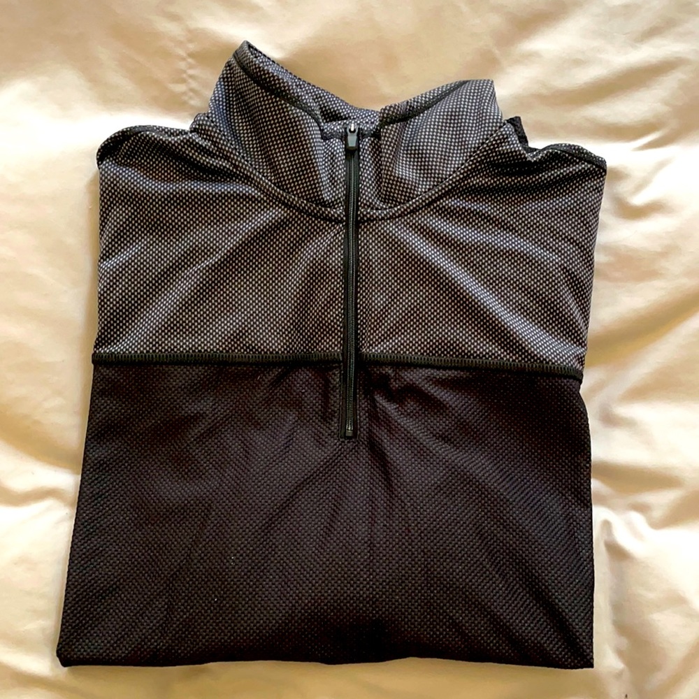 Calvin Klein Men’s Zipper Long Sleeve Tee